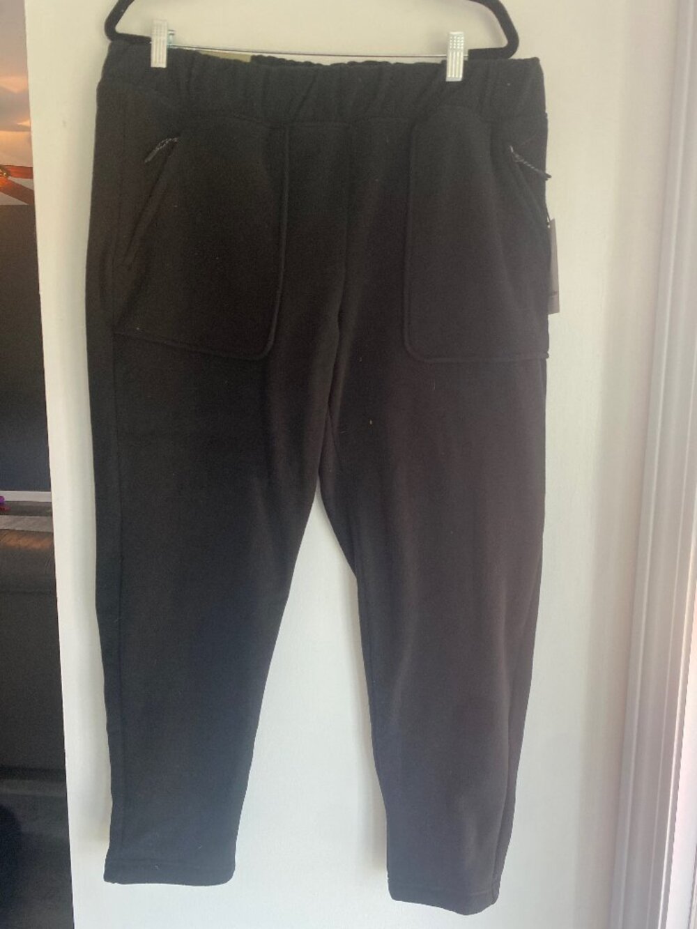 Goodfellow And Co Black Fleece Knit Jogger Sweatpants